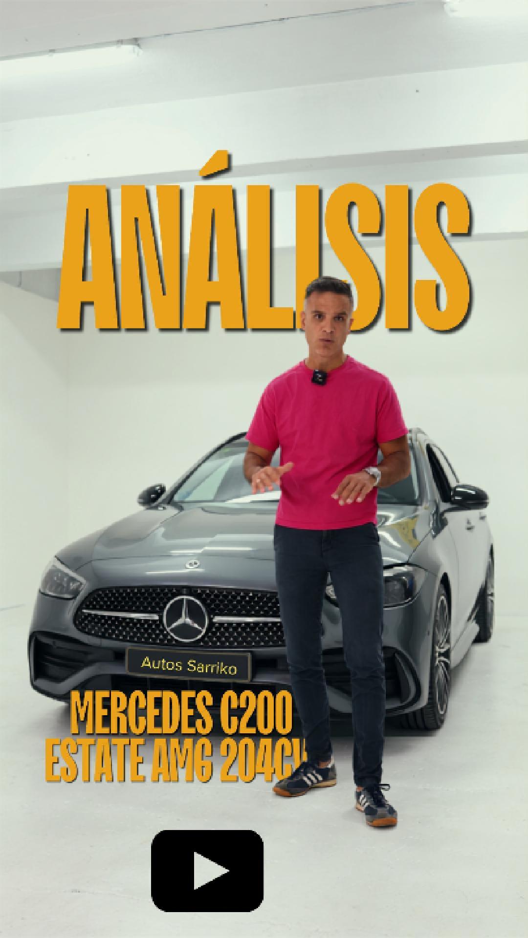 Video presentación de Mercedes C200 ocasión 204CV Estate AMG Line